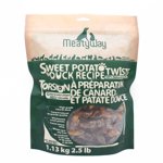 MeatyWay Sweet Potato and Duck Twists All Natural Dog Treats