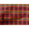 thumbnail image 3 of oneOone Cotton Cambric Fabric Madras Check Print Fabric BTY 56 Inch Wide, 3 of 3