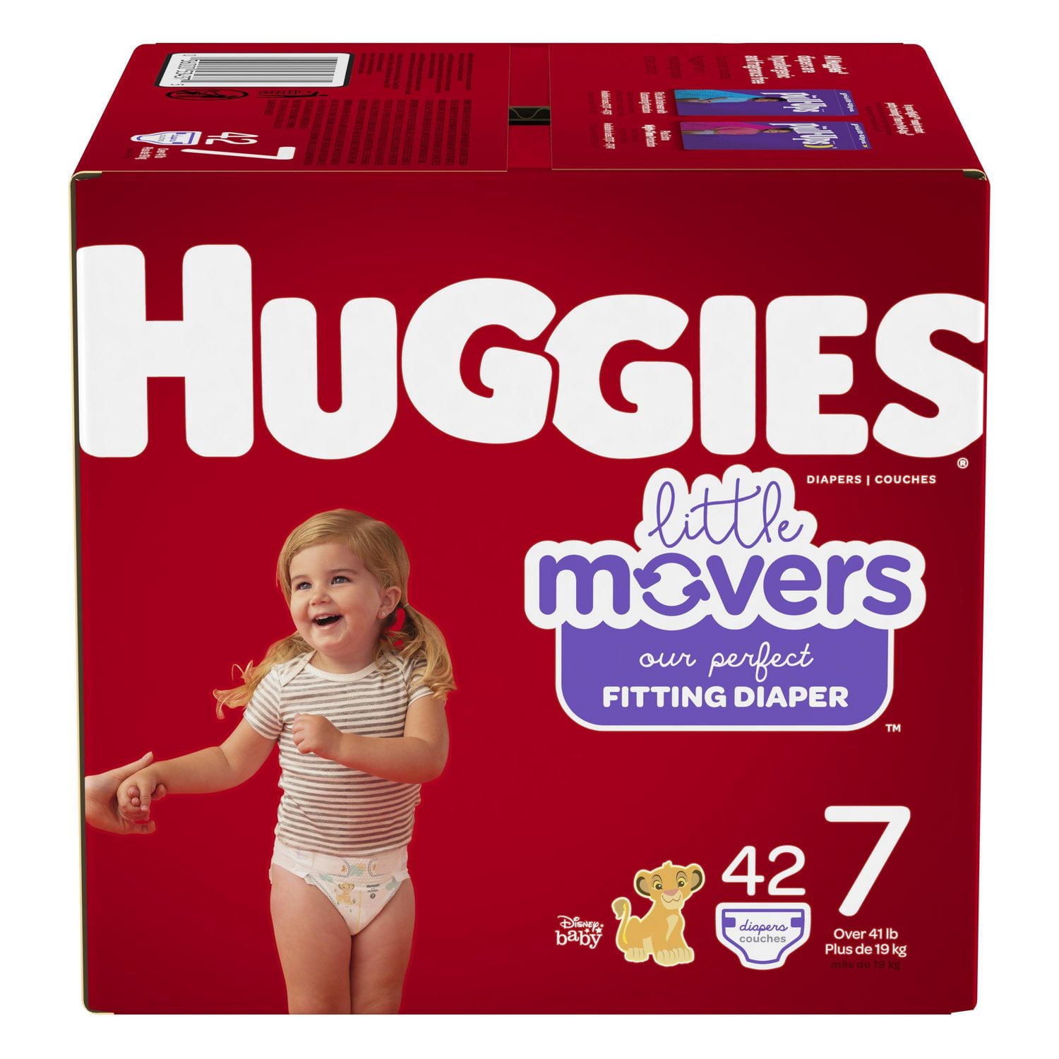 HUGGIES Little Movers Baby Diapers, Giga Pack