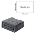 thumbnail image 3 of Summer Cooler Quilt Blanket - Soft, Breathable, All-Season Thermal Plush Bed Blanket, Washable Polyester, Multiple Sizes & Colors, 3 of 9