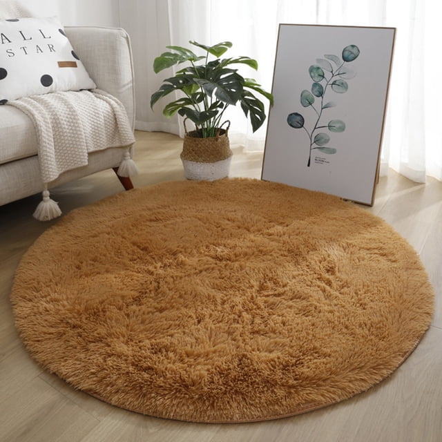 Anti-Slip Fluffy Rugs Large Shaggy Rug Super Soft Mat Living Room Bedroom Carpet