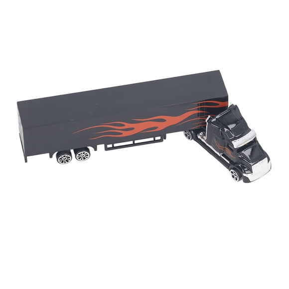 Container Truck Model,Alloy Container Truck Toy Transport Truck Model for Children