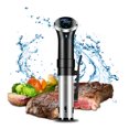 thumbnail image 1 of 1100W 110V US Plug Sous Vide Immersion Circulator with WIFI & Tuya APP Control, 304 Stainless Steel Slow Cooker, LCD Touchscreen, 25°C-95°C Temperature Range, ±0.2°C Stability, 4L-20L Bath Capacity,, 1 of 6