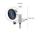 thumbnail image 3 of Limited Time Only! Solar Round Floor Lamp - Outdoor Ground Garden Light, LED Solar-powered, for Garden Decor, 3 of 7