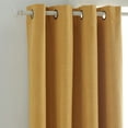 thumbnail image 3 of Bouclair Chita Jaune Rideau Occultant 52x96 Po (132x244 cm), 3 of 8