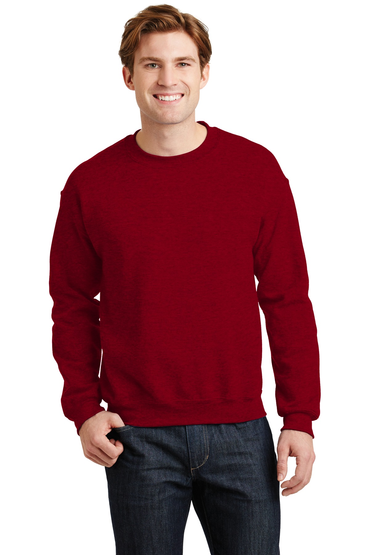 Gildan Men's Long Sleeve Crewneck Sweatshirt. 18000