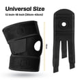 thumbnail image 4 of HAHADAXA Knee Brace with Side Stabilizers, Knee Compression Sleeve, Knee Wrap for Meniscus Tear Knee Pain ACL MCL Injury Recovery Adjustable Knee Support for Men and Women, 4 of 7