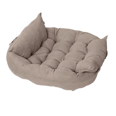 Dog Bed for Small Medium Dogs, Calming Cat Beds for Indoor Cats, Washable Soft Green S