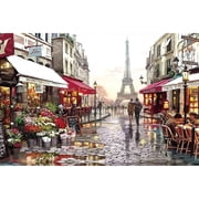 1000 piece jigsaw puzzle, large challenging puzzle, educational puzzle game for adults, teens, kids and families