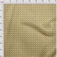 thumbnail image 4 of oneOone Cotton Jersey Yellow Fabric Check Craft Projects Decor Fabric Printed By The Yard 58 Inch Wide, 4 of 4