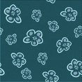 thumbnail image 1 of Ahgly Company Tapis d'Intérieur Lavable en Machine Carré Transitionnel Moyen Vert Sarcelle, 4 Pieds Carré, 1 of 7