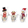 thumbnail image 3 of Christmas Outdoor Decor Set,Christmas Inflatables Christmas Decorations Outdoor,Inflatable Snowman Blow Up Yard Decorations with LED Lights for Indoor Outdoor Christmas Decorations Yard Garden Decor, 3 of 8