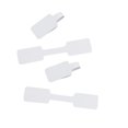 thumbnail image 4 of 300 Pcs Étiquettes Adhésives pour Bijoux, Étiquettes de Prix Vierges, Bague Carrée, Collier, Attelle, Étiquettes de Prix pour Magasin, Centre Commercial, Bureau, Blanc, 4 of 8