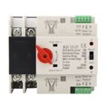 thumbnail image 2 of Interrupteur de Transfert Automatique Double Alimentation, Interrupteur de Transfert ATS AC110V Distribution d'Alimentation Secondaire en Argent PC Stable pour Laboratoires, 2 of 8