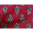 thumbnail image 4 of oneOone Cotton Poplin Fabric Leaves & Paisley Block Printed Craft Fabric BTY 56 Inch Wide, 4 of 4