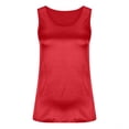 thumbnail image 3 of UPPADA Womens Tank Tops Summer Sleeveless Shirts Ladies Ribbed Wide Shoulder Straps Tees Racerback Tight Slim Fitted Workout Tank Tops Fitted Tops Racer Back Blouses,Daily Deal, 3 of 6