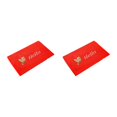 thumbnail image 4 of Baohd Durable And Long-lasting Entrance Mats Non- for Slip For All Seasons For Indoor And Outdoor Polyester Non-Slide Door Mat bird bright red base 2Set, 4 of 6