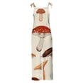 thumbnail image 4 of LOVZFMLL Combinaison pour Femme, Imprimée d'Été Sans Manches, Dos Nu, Ample, Longue, Kaki, 2TG, 4 of 5