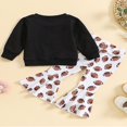 thumbnail image 2 of Baby Boys 2PCS Pants Sets Long Sleeve Round Neck Sweatshirt Tops Solid Color Pants Sets, 2 of 7