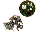 thumbnail image 4 of Little Flying Dragon Opening Ring Fashionable Dinosaur Luminous Ring Hip Hop Creative Jewelry, 4 of 9