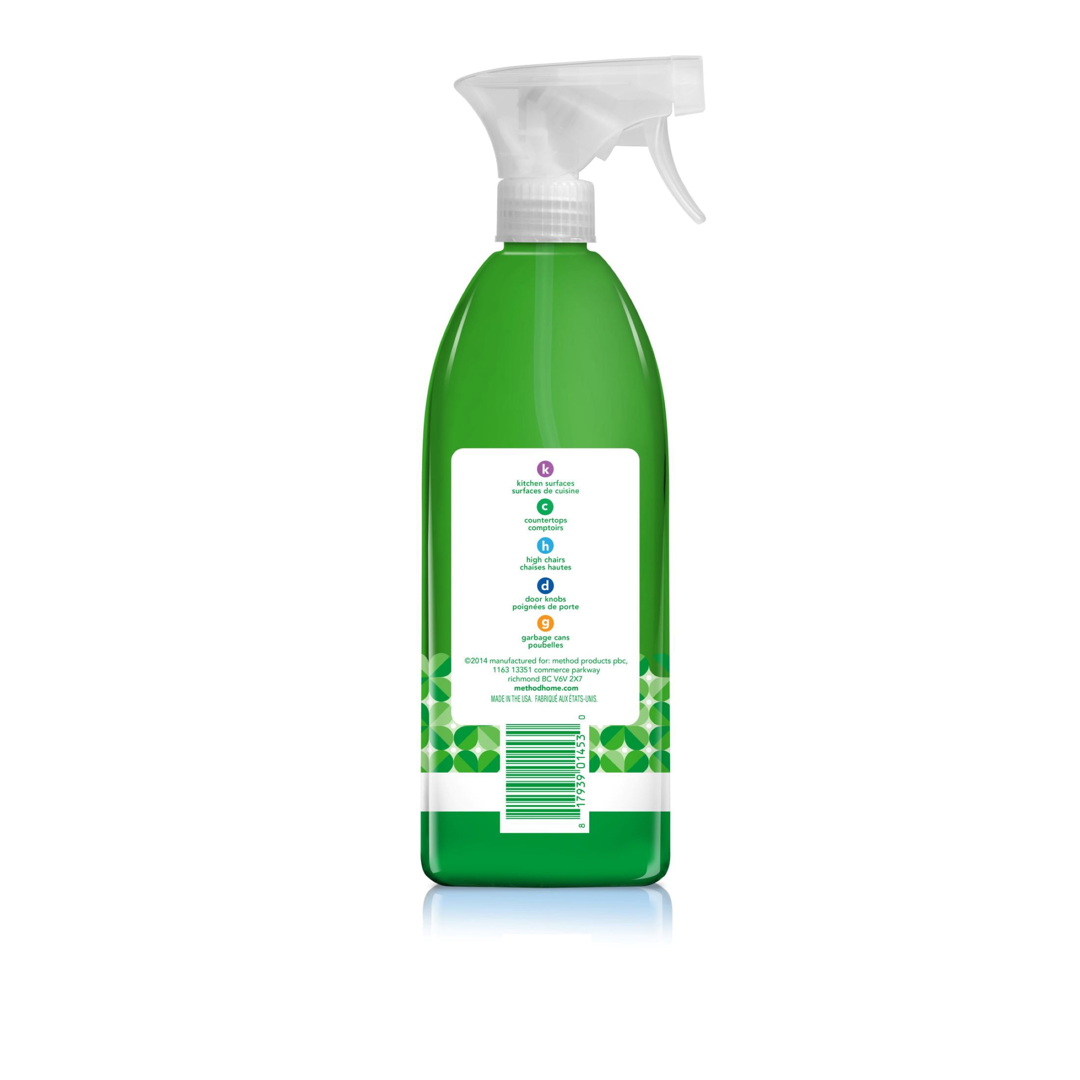 Method Nettoyant Tout Usage Antibactérien au Bambou