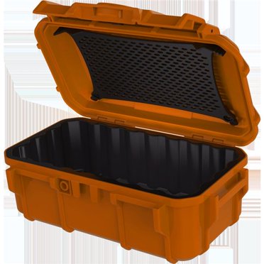 Seahorse SE57,OR Étui Micro de Protection 9.5 x 5.8 x 3.8 Po avec Doublure Rembourrée, Orange