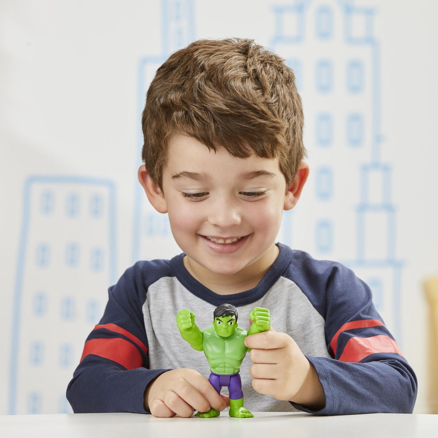 Marvel Spidey and His Amazing Friends Hulk Hero Figure Toy