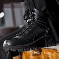 thumbnail image 4 of Men's Ankle Boots Comfortable Breathable Hiking Camping Durable Non- Side Zipper Work Boots for All-Day Use, 4 of 9