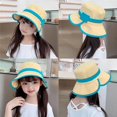 thumbnail image 3 of Fisherman Hat with Chin Strap UV Protection Breathable Kids Bucket Hat for Beach, 3 of 10