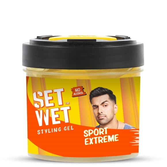 Set Wet Styling Hair Gel for Men - Sport Extreme, 250gm