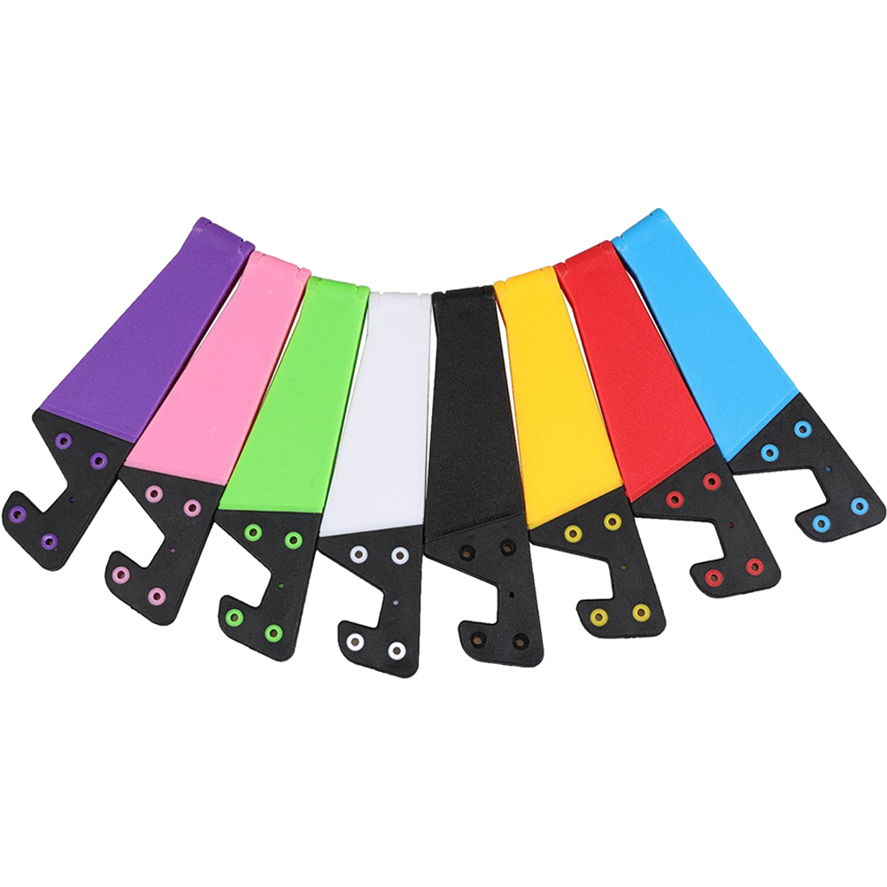 8Pcs Cell Phone Stand Desktop V-Shaped Mobile Phone Holder Foldable Cell Phone Stand