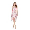 thumbnail image 2 of Robe Hawaïenne à Imprimé Floral pour Femmes TP Vigne Hibiscus Rose, 2 of 5