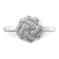 thumbnail image 4 of 10K Tiara Collection White Gold Polished Diamond Ring Size 7, 4 of 4
