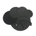 thumbnail image 1 of 8-Piece Drum Set Silencer Practice Mute Pads Mutes for 5 Drums & 3 Cymbals, 1 of 4