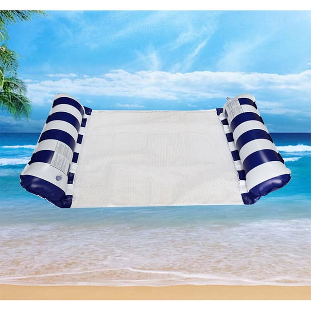 Baohd Inflatable hammock with water foldable backrest floating bed