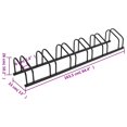 thumbnail image 4 of vidaXL Bike Rack for 6 Bikes Black Steel, 4 of 4