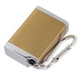 thumbnail image 2 of Mini  Tray, Zinc Alloy Portable Easy Using Ashtray Convenient Modern With Buckle For Office Black,Silver,Gold,Blue,Red,Green, 2 of 8