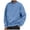 Blue, variant on Ediodpoh Men's Casual Shoulder Drop Solid Color Soft Comfortable Hoodie Sweatshirt for Men Purple XXL
