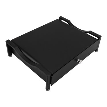 Plateau Support pour Cafetière, Support Coulissant pour Capsules, Organisateur de Dosettes de Café, Construction Robuste