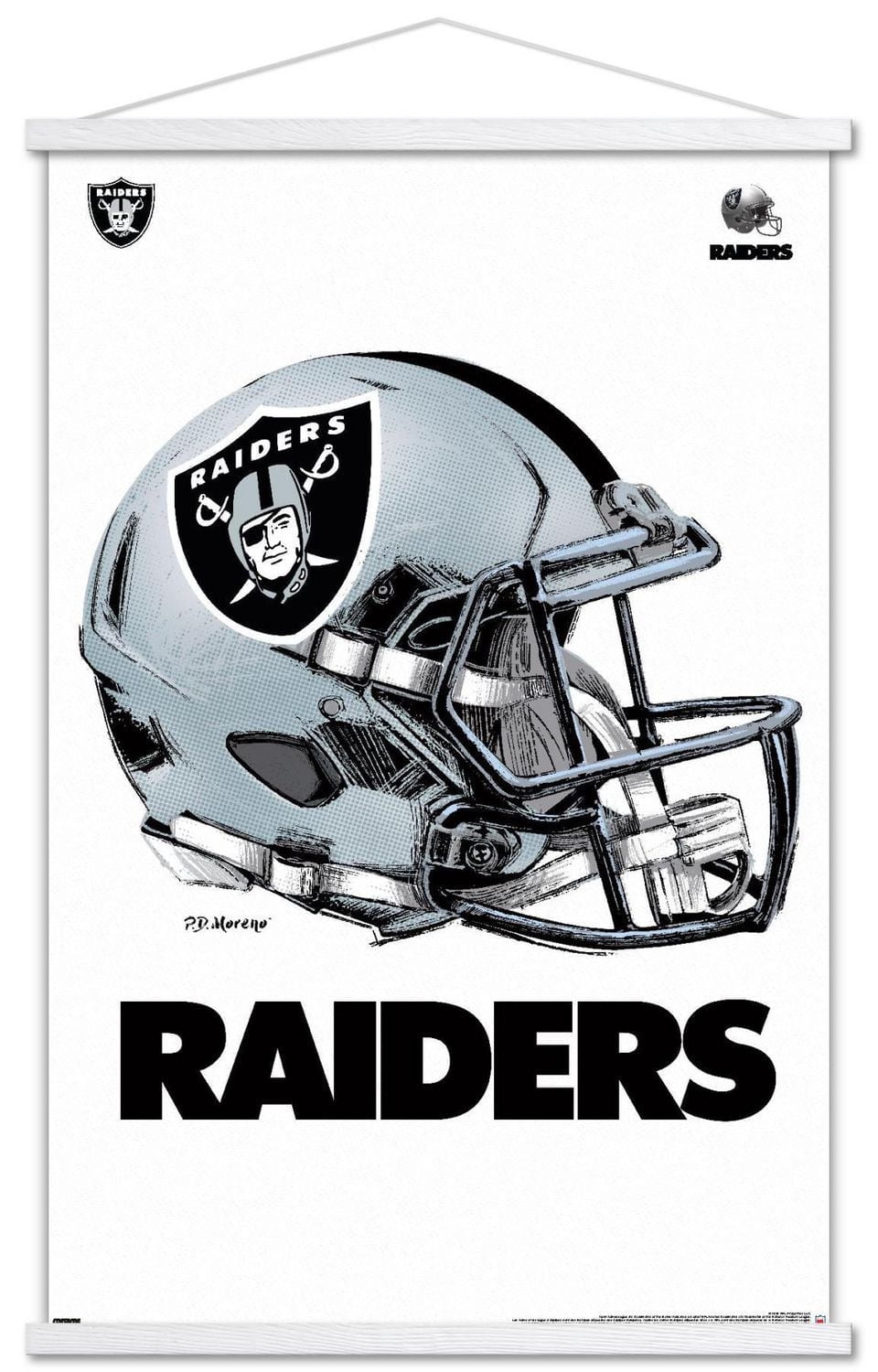 NFL Las Vegas Raiders - Casque anti-goutte 20