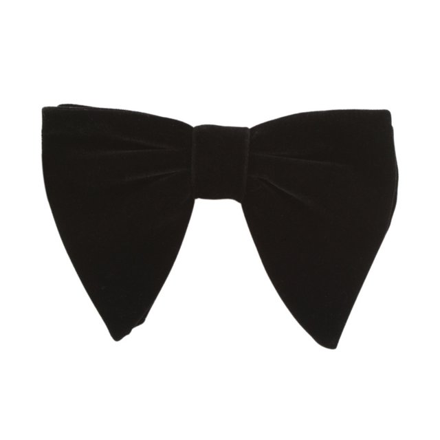 tredstone Fashionable Velvet Bow Tie With Buckle Exquisite Craft High-end Texture No Loose Thread No J