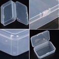 thumbnail image 3 of Rectangle Mini Clear Plastic Storage Containers Box Case with lid for Items Pills Herbs Baby Products Bead Jewelry and Other Small Items (* * ), 3 of 7