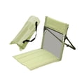 thumbnail image 2 of S SERENABLE Floor Chair with Back Support Camping Chair for Traveling Garden Backpacking Green, 2 of 9
