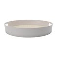 thumbnail image 2 of Hometrends Lemon Bamboo Melamine Round Tray 15.75 Inch 1pc, 2 of 4