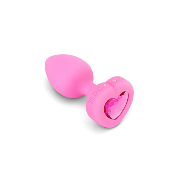 B-Vibe Prise Bijou en Forme de Cœur Vibrant Rose P/M