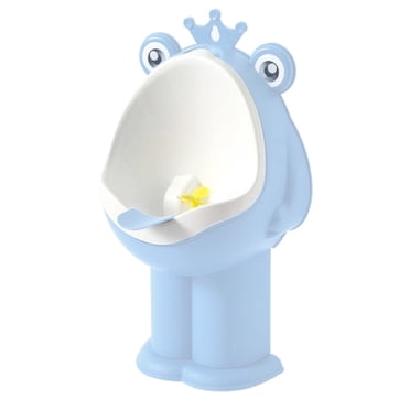 BINGLI Frog Pee Training, Toddler Urinal for Boys, Wall-Mounted Toddler Toilet with Funny Aiming Target for Boy, 1 to 6 Years Old Standing Potty Training Urinal for Boys Toilet