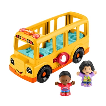 Fisher-Price Little People Autobus Scolaire, musical, multilingue