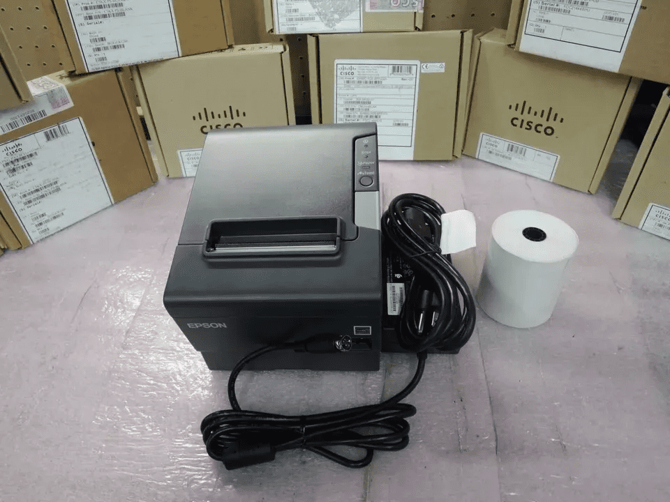 USED EPSON TM-T88V M244A SERIAL PORT Printer