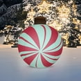 thumbnail image 1 of Danhjin Inflatable Decorated Ball Christmas Party PVC Candy Christmas Decoration 60cm Inflatable Candy Christmas Christmas Decorations, 1 of 5