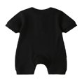 thumbnail image 2 of Combinaison une Pièce en Tricot de Coton à Manches Courtes Côtelées pour Bébés Garçons et Filles, 2 of 6